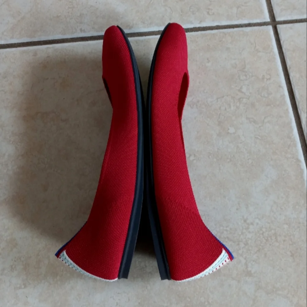 Rothy's The Square Cardinal Red 11US